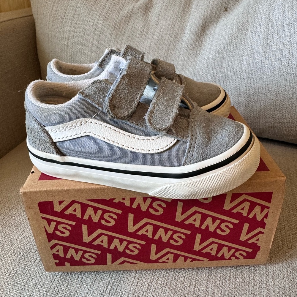 Toddler Ashley blue VANS size 6